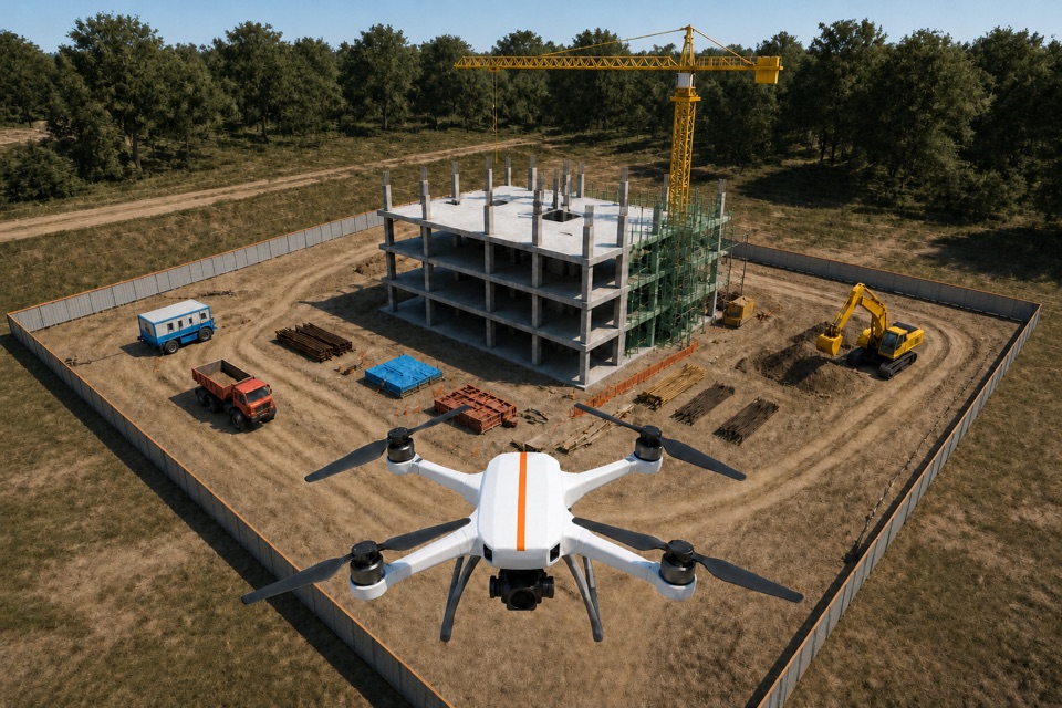 Drones: Fly the real site first.